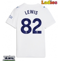 Manchester City Rico Lewis #82 Replica Third Shirt Ladies 2026-27 Short Sleeve